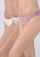 TRIPACK BIKINI ALGODÓN MARFIL MUJER