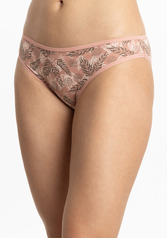 TRIPACK BIKINI DE ALGODÓN ROSADO DE MUJER