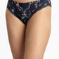 TRIPACK BIKINI DE ALGODÓN AZUL MARINO DE MUJER