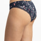 TRIPACK BIKINI DE ALGODÓN AZUL MARINO DE MUJER
