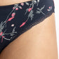 TRIPACK BIKINI DE ALGODÓN AZUL MARINO DE MUJER