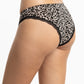 TRIPACK BIKINI DE ALGODÓN NEGRO DE MUJER
