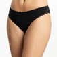 TRIPACK BIKINI DE ALGODÓN NEGRO DE MUJER