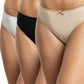 TRIPACK BIKINI DE ALGODÓN SURTIDO DE MUJER