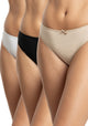 TRIPACK BIKINI DE ALGODÓN SURTIDO DE MUJER