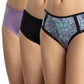 TRIPACK PANTALETA DE MICROFIBRA LILA DE MUJER