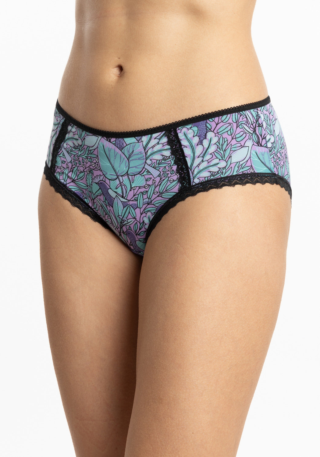 TRIPACK PANTALETA DE MICROFIBRA LILA DE MUJER