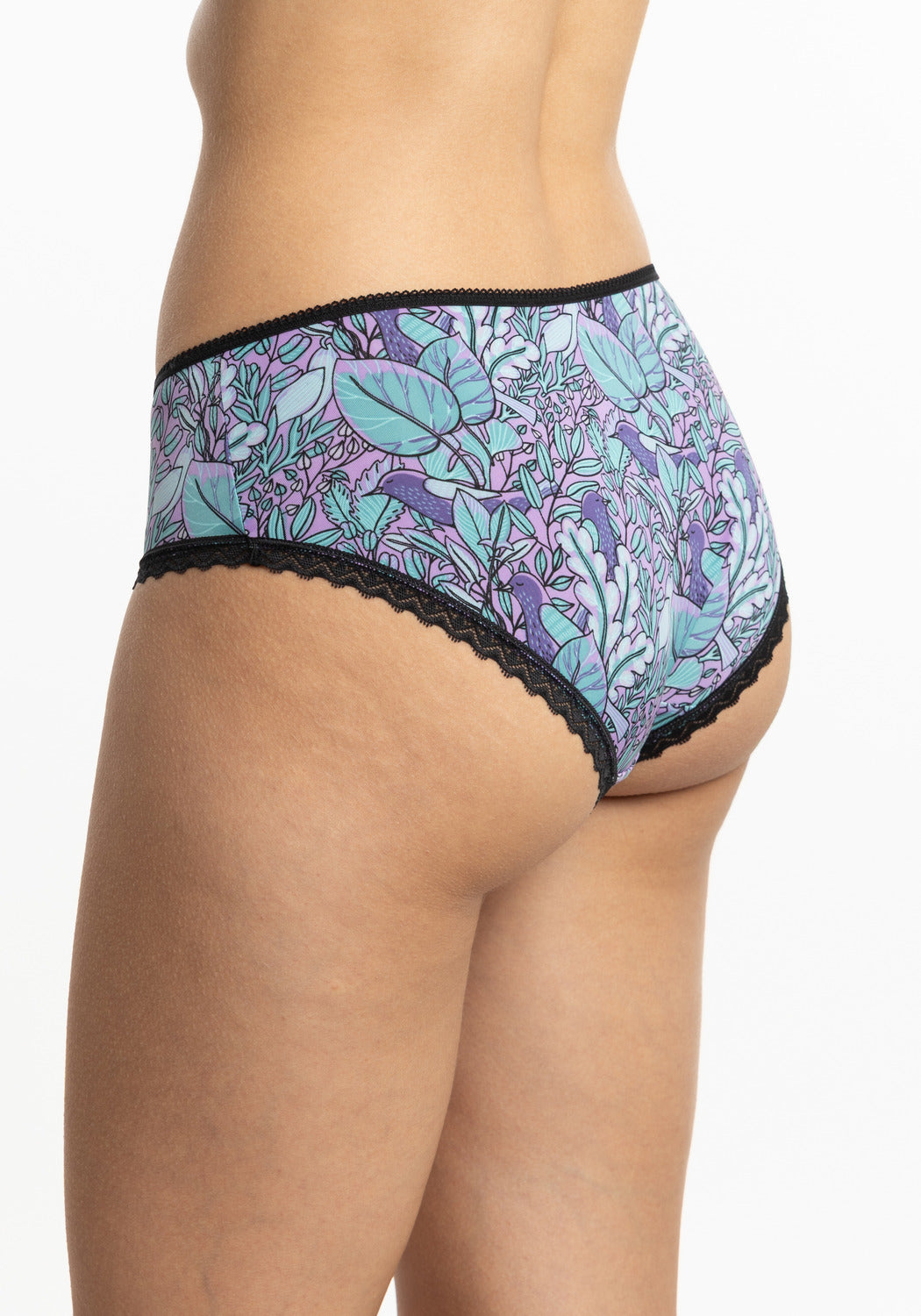 TRIPACK PANTALETA DE MICROFIBRA LILA DE MUJER