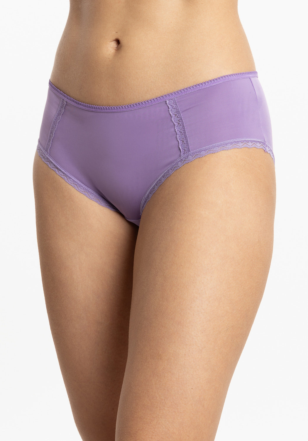 TRIPACK PANTALETA DE MICROFIBRA LILA DE MUJER