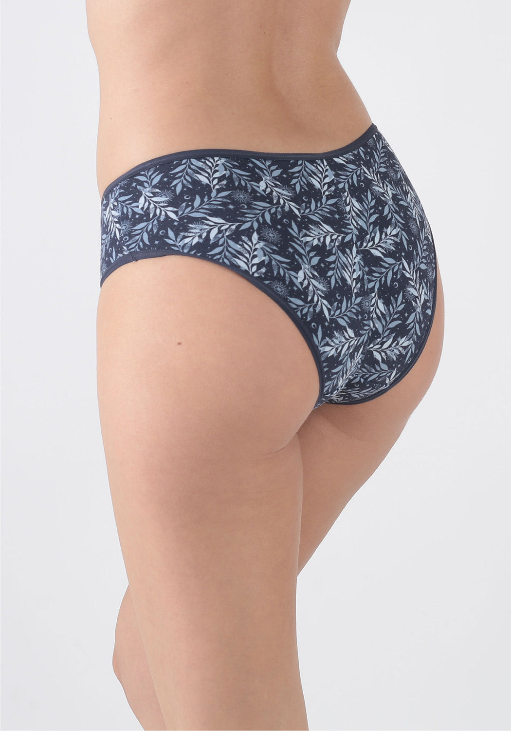 TRIPACK PANTALETA ALGODÓN AZUL MUJER