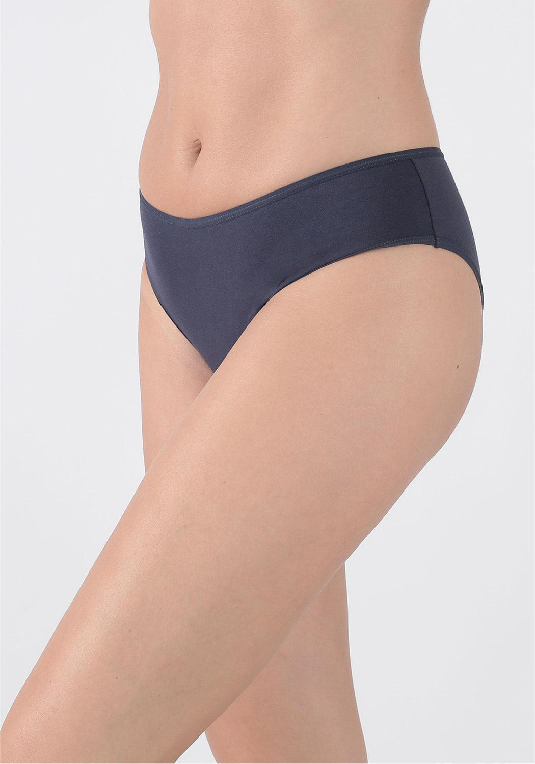 TRIPACK PANTALETA ALGODÓN AZUL MUJER