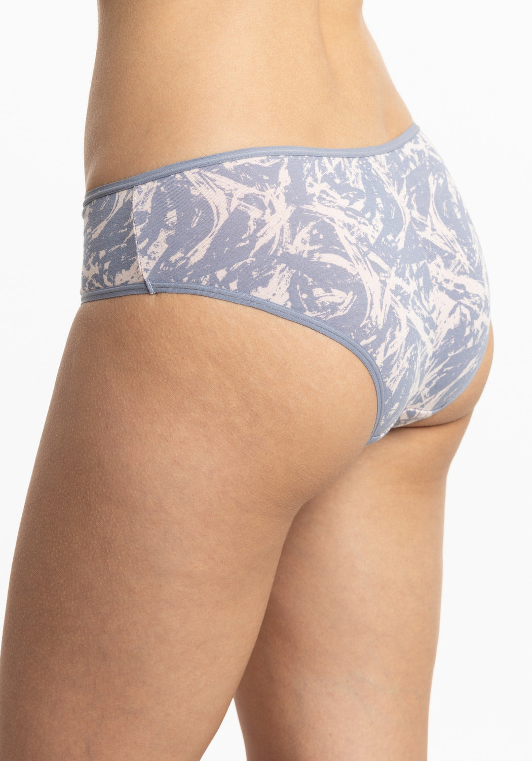 TRIPACK PANTALETA DE ALGODÓN AZUL DE MUJER