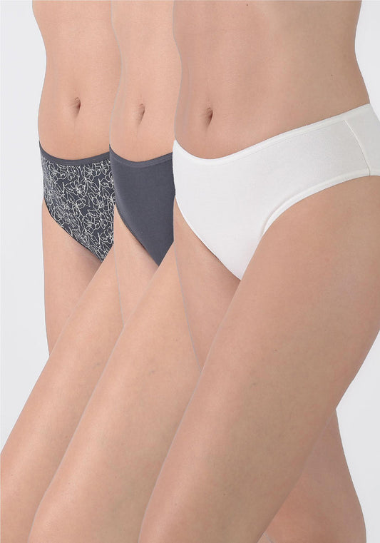 TRIPACK PANTALETA ALGODÓN