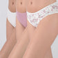 TRIPACK PANTALETA ALGODÓN MARFIL MUJER