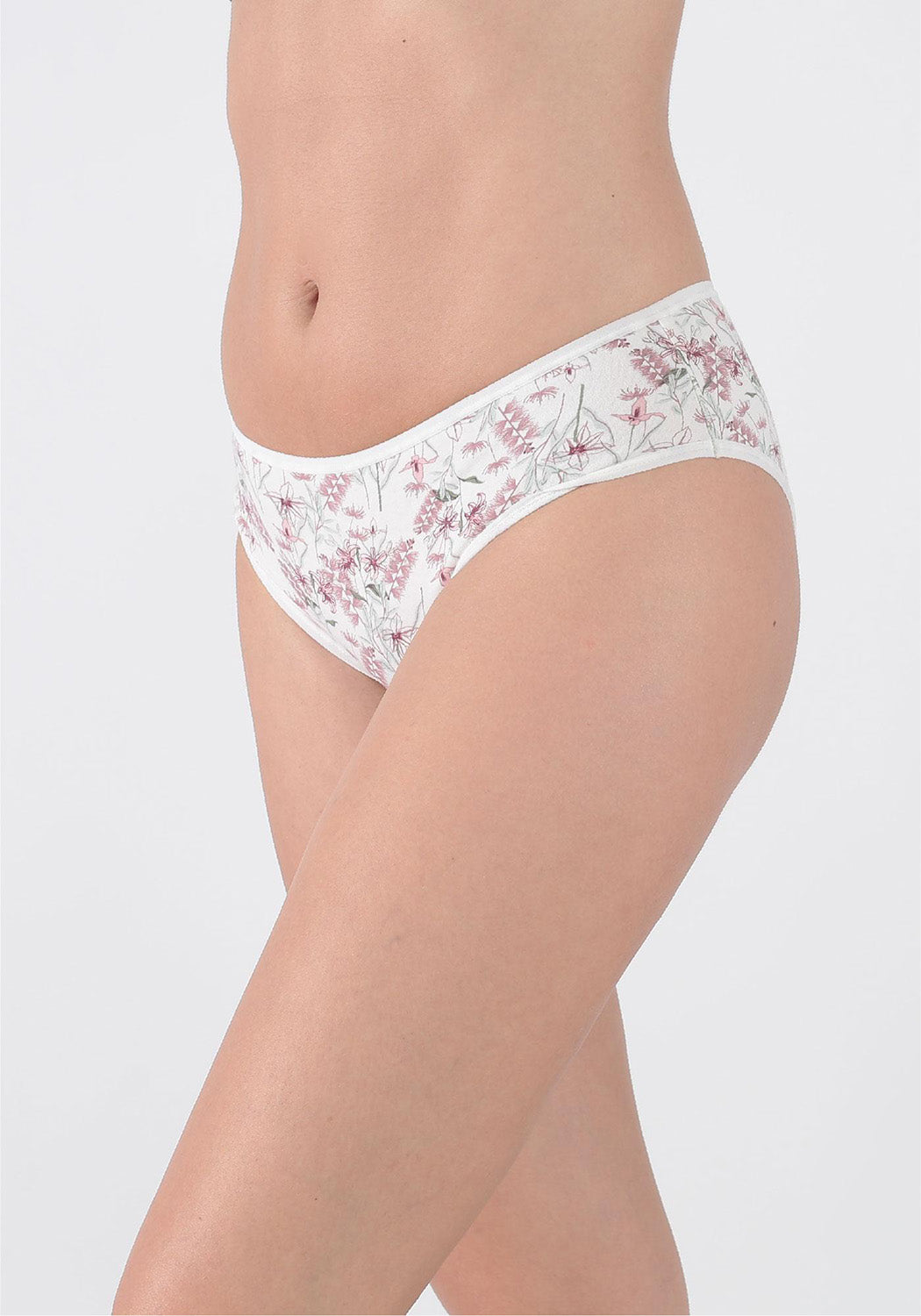 TRIPACK PANTALETA ALGODÓN MARFIL MUJER