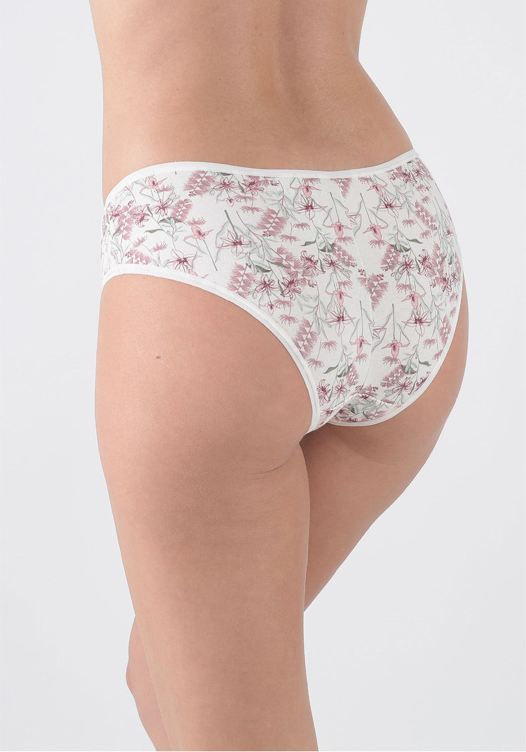 TRIPACK PANTALETA ALGODÓN MARFIL MUJER