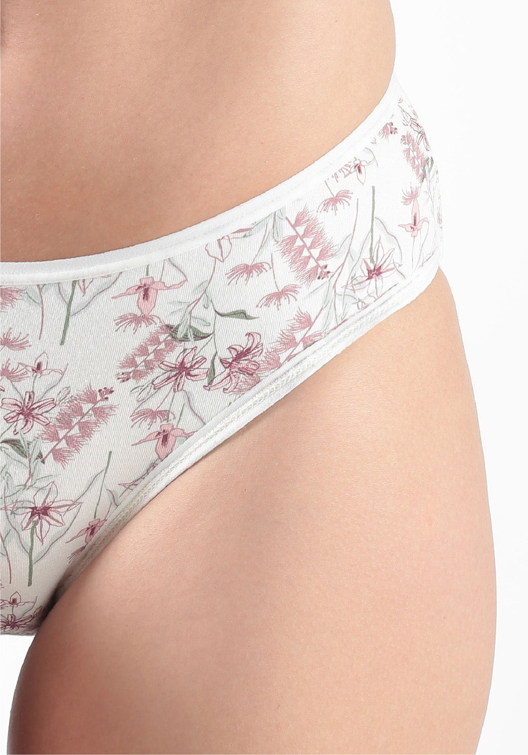 TRIPACK PANTALETA ALGODÓN MARFIL MUJER