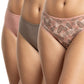 TRIPACK PANTALETA DE ALGODÓN ROSADO DE MUJER