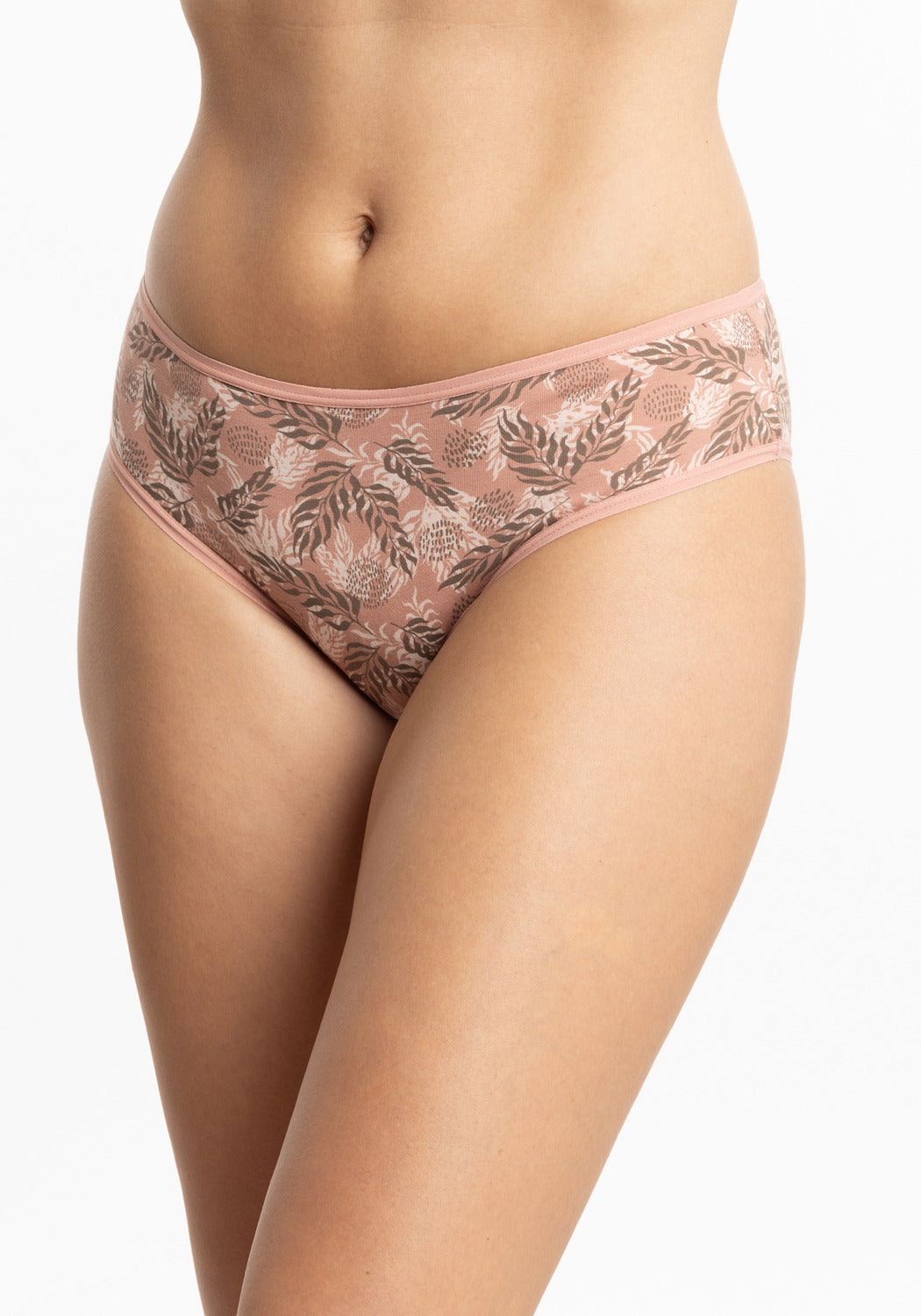 TRIPACK PANTALETA DE ALGODÓN ROSADO DE MUJER