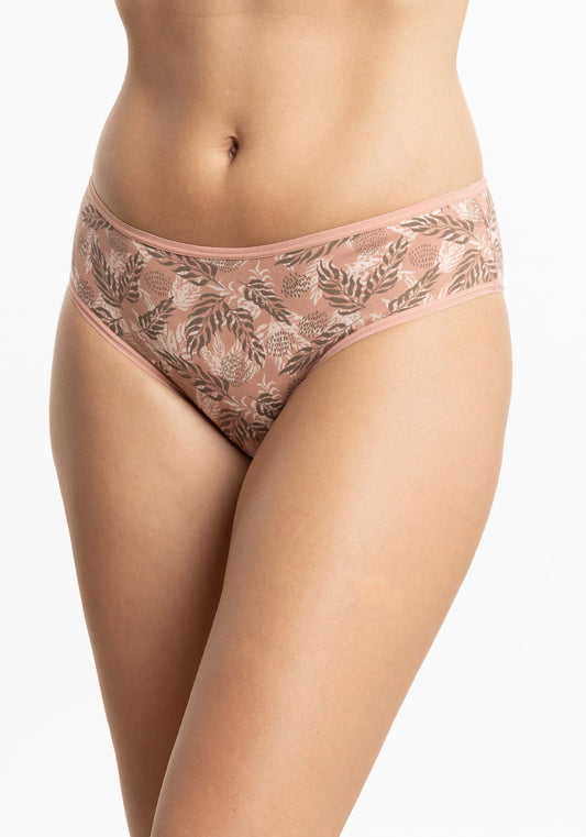 TRIPACK PANTALETA DE ALGODÓN ROSADO DE MUJER