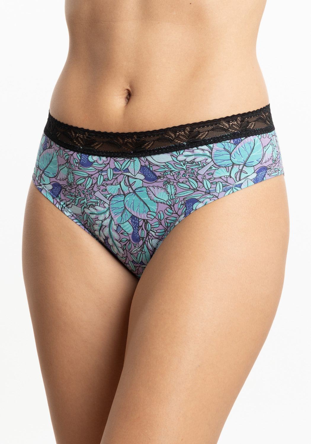 TRIPACK PANTALETA DE ALGODÓN LILA DE MUJER