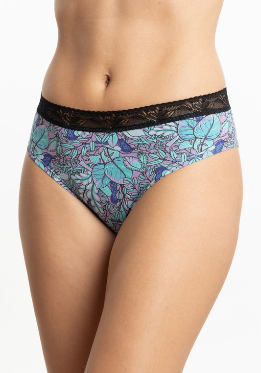 TRIPACK PANTALETA DE ALGODÓN LILA DE MUJER