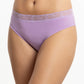 TRIPACK PANTALETA DE ALGODÓN LILA DE MUJER