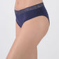 TRIPACK PANTALETA ALGODÓN MORADO MUJER