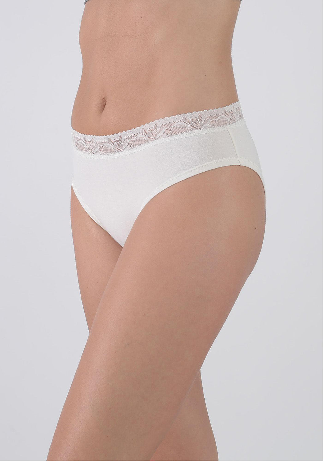 TRIPACK PANTALETA ALGODÓN KAYSER MARFIL MUJER
