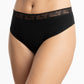 TRIPACK PANTALETA DE ALGODÓN NEGRO DE MUJER