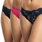 TRIPACK CULOTTE DE ALGODÓN AZUL MARINO DE MUJER
