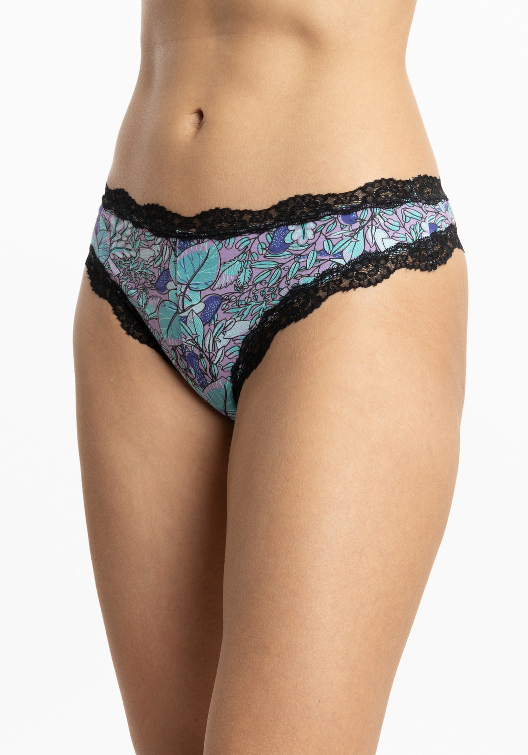 TRIPACK CULOTTE DE ALGODÓN LILA DE MUJER
