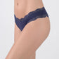 TRIPACK CULOTTE ALGODÓN MORADO MUJER
