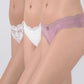 TRIPACK CULOTTE ALGODÓN MARFIL MUJER