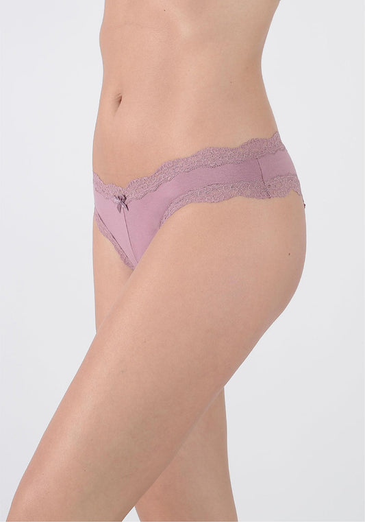 TRIPACK CULOTTE ALGODÓN MARFIL MUJER