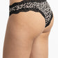 TRIPACK CULOTTE DE ALGODÓN NEGRO DE MUJER