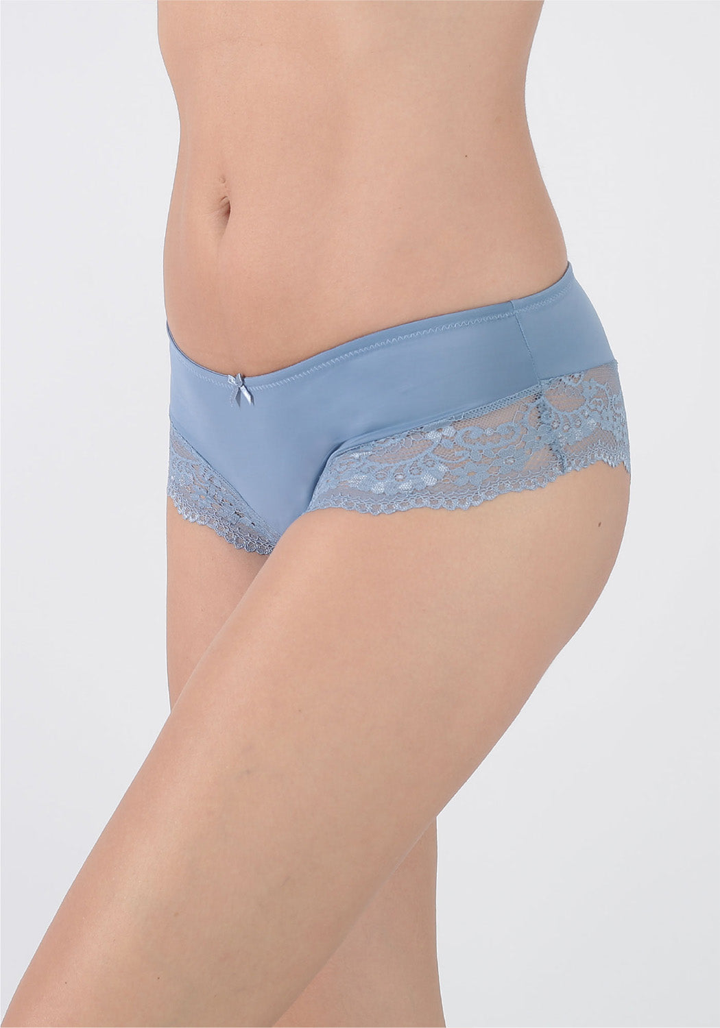 TRIPACK PANTALETA MICROFIBRA AZUL MUJER