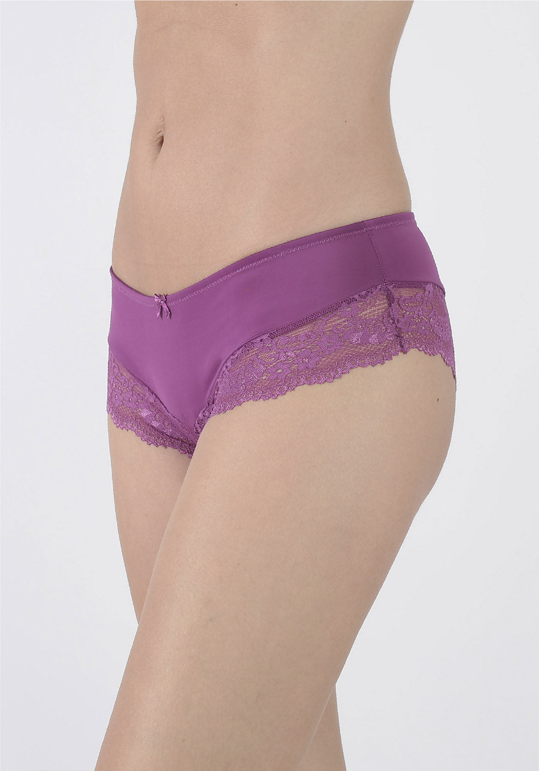 TRIPACK PANTALETA MICROFIBRA MORADO MUJER