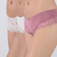 TRIPACK PANTALETA MICROFIBRA MARFIL MUJER