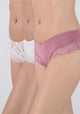 TRIPACK PANTALETA MICROFIBRA MARFIL MUJER