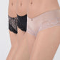 TRIPACK PANTALETA MICROFIBRA NEGRO MUJER