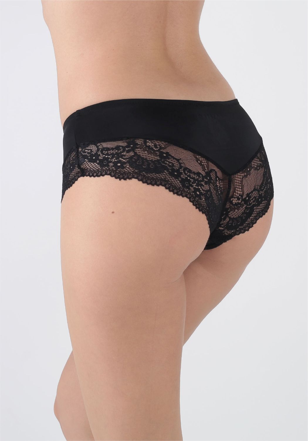 TRIPACK PANTALETA MICROFIBRA NEGRO MUJER