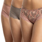 TRIPACK PANTALETA DE MICROFIBRA ROSADO DE MUJER