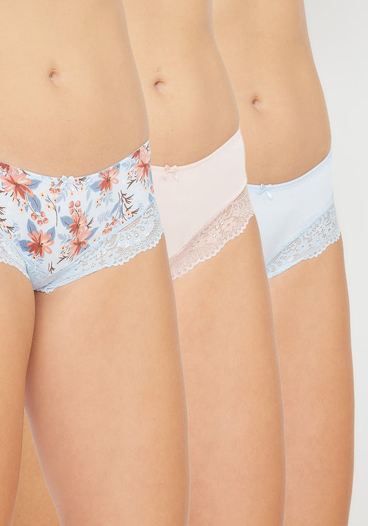 TRIPACK PANTALETA MICROFIBRA