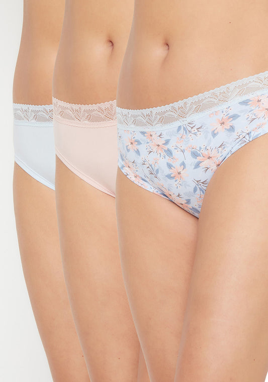 TRIPACK PANTALETA ALGODÓN