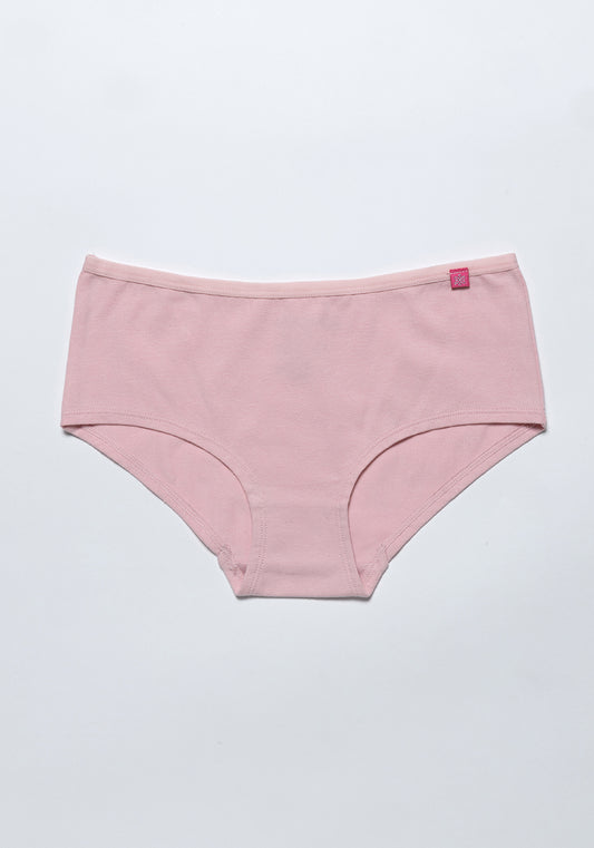 TRIPACK PANTALETA ALGODÓN ROSADO DE TEENS MUJER