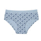 TRIPACK PANTALETA ALGODON CELESTE TEENS MUJER