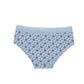 TRIPACK PANTALETA ALGODON CELESTE TEENS MUJER