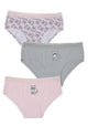 TRIPACK PANTALETA ALGODON ROSADO TEENS MUJER