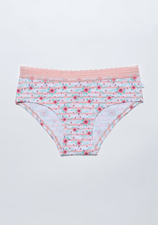 TRIPACK KAYSER PANTALETA DE ALGODÓN ROSADO TEENS MUJER